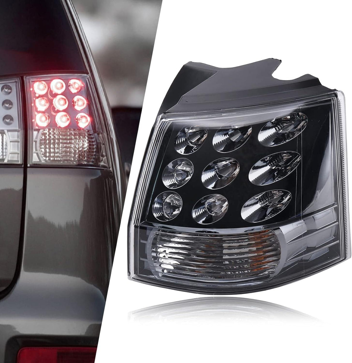 ya 10 9.16 zhengce Right rear brake light stop tail light for 07-13 for Mitsubishi for Outland