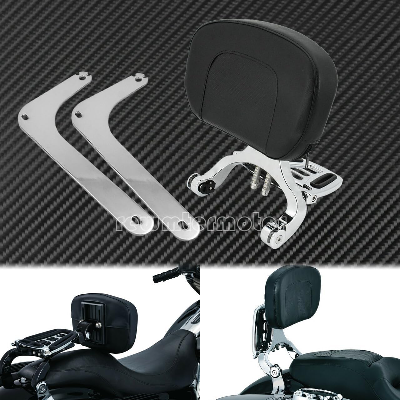 ya 6 8.24 baidi Multi-Purpose Driver & Passenger Backrest Mounting Fit For Indian Scout 2014-20