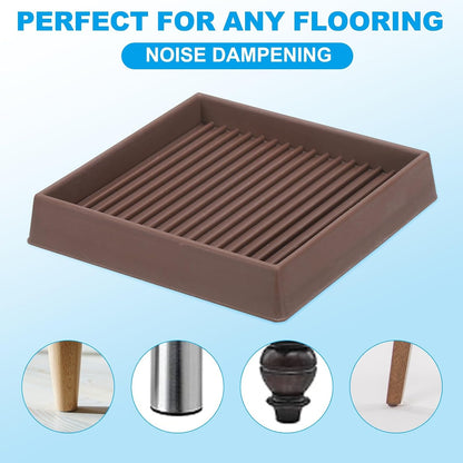 ya 26 10.21 baidi 1 Self Adhesive Felt Furniture Pads, 100Pcs Round Felt Pads, Brown