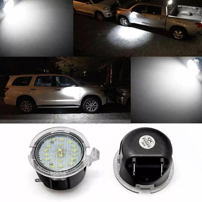 ya 13 9.15 baidi Under Mirror Puddle Courtesy Light For for Toyota Tundra 2007-2021 Sequoia 2008-2022