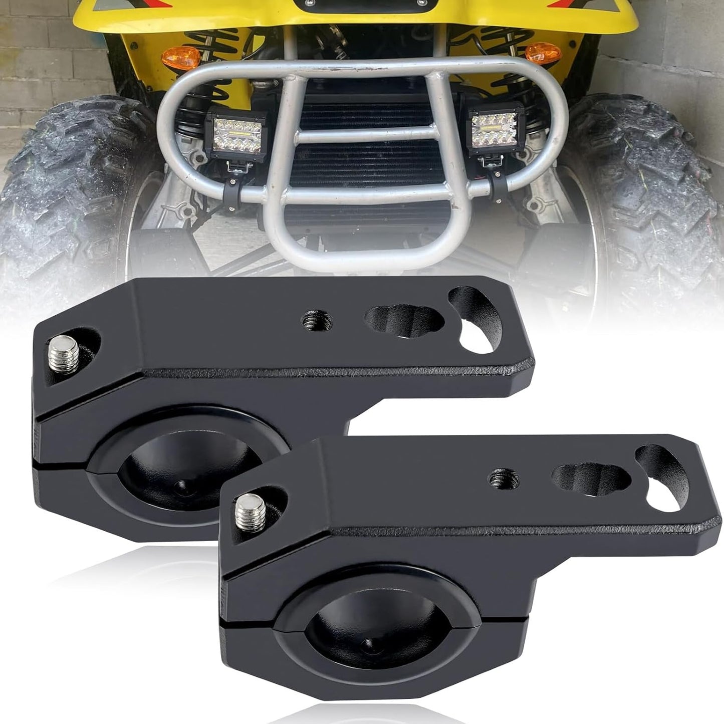 ya 2 8.15 2x motorcycle headlight holder lamp holder headlight bracket for 18mm-32mm