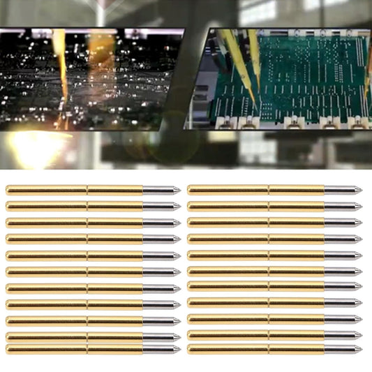 ya 16 10.20 baidi 100pcs Brass Test Probe Pogo Pins Accuracy Up to 0.02mm Suitable for Guide