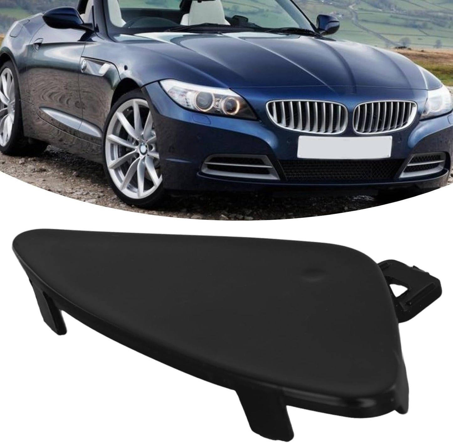 ya 6 8.24 baidi Front Bumper Tow Hook Cover Cap Primed for for BMW E89 Z4 28i 30i 35i 2009-2016