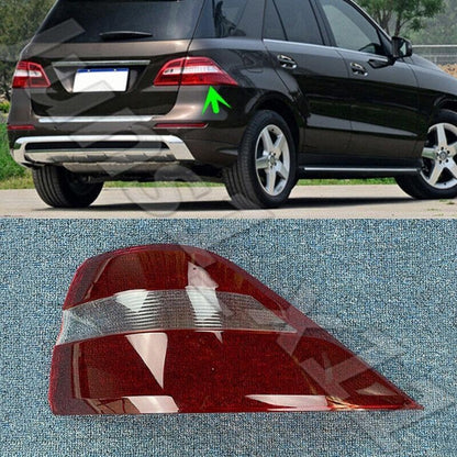 ya 4 8.14 Mercedes W166 ML 2012-2015 Right Outer Tail Light Lens Replacement Housing 