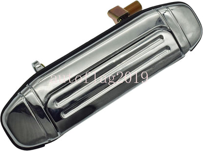 ya 2 8.15 Exterior Door Handle Chrome Rear Left for Mitsubishi Pajero Montero 1992-1998 