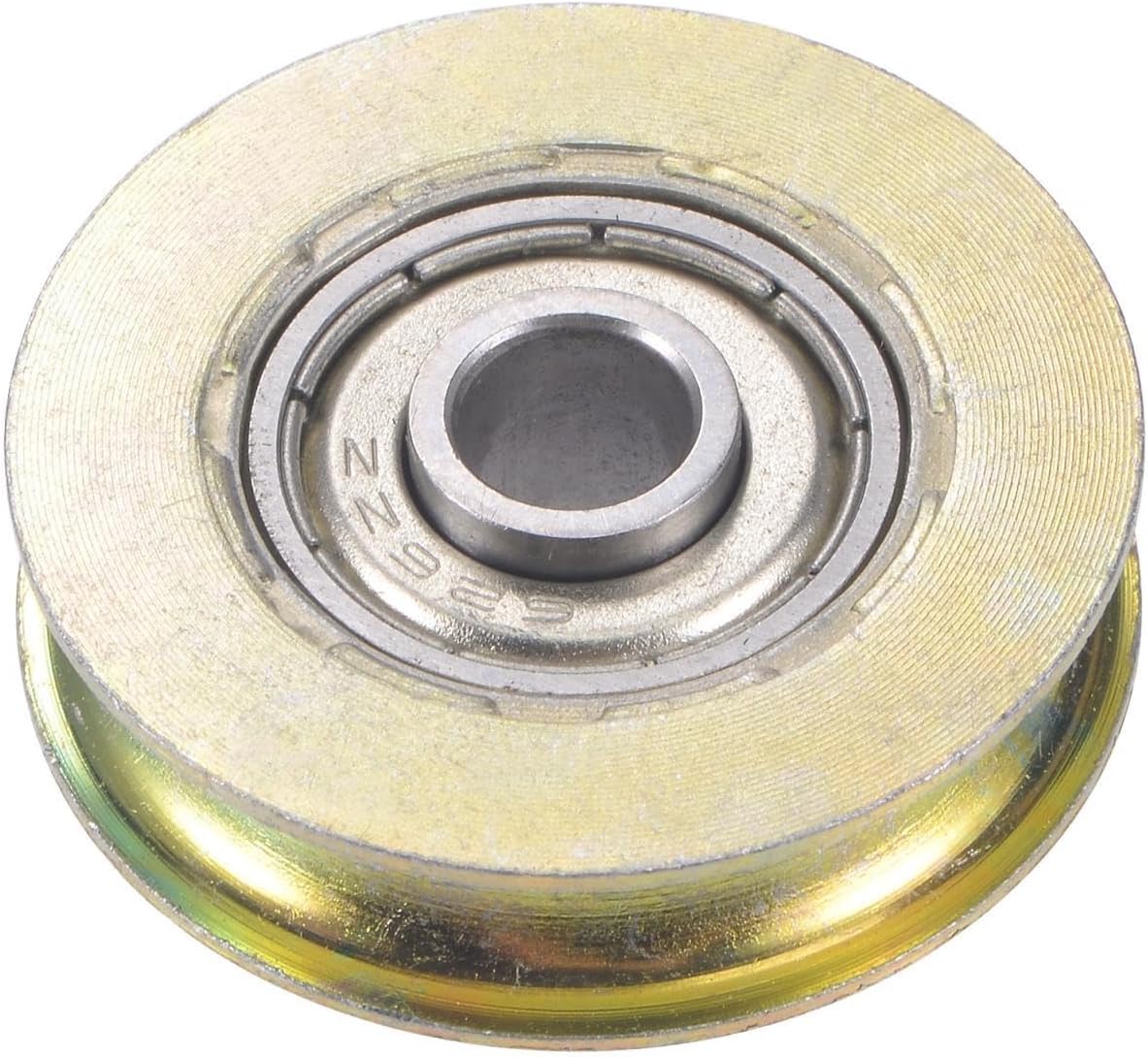 ya 26 10.21 baidi Sliding Door Roller U Groove 6.4mm Shaft Hole 32mm Diameter, ing Steel, 4pcs