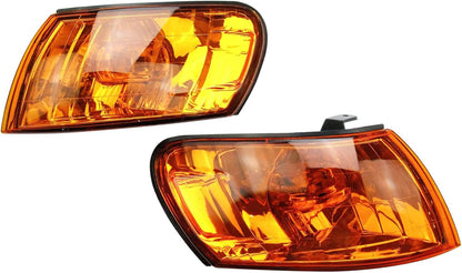 ya 10 9.16 zhengce Pair Parking Corner Signal Light Lamps for 1993-1997 for Corolla AE100 AE10