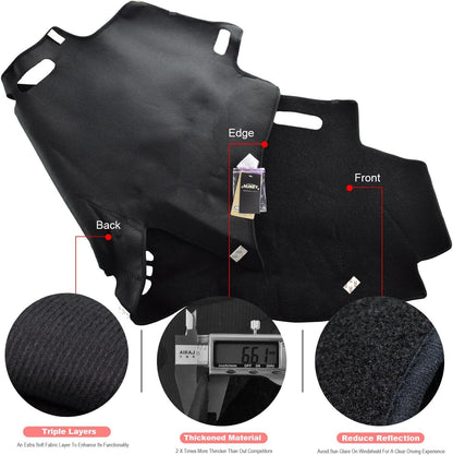 ya 7 8.24 baidi for Lexus RX RX330 RX350 2004-2009 Dashboard Cover Dashmat Dash Mat Pad Carpet