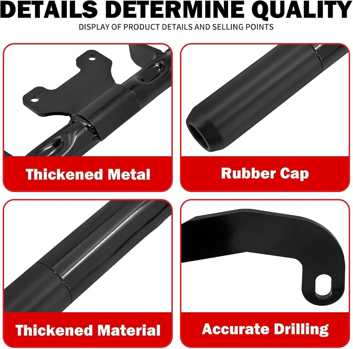 ya 28 10.13 zhengce Black Front Engine Guard Crash Bars for Harley Touring Road Street Gilde 1