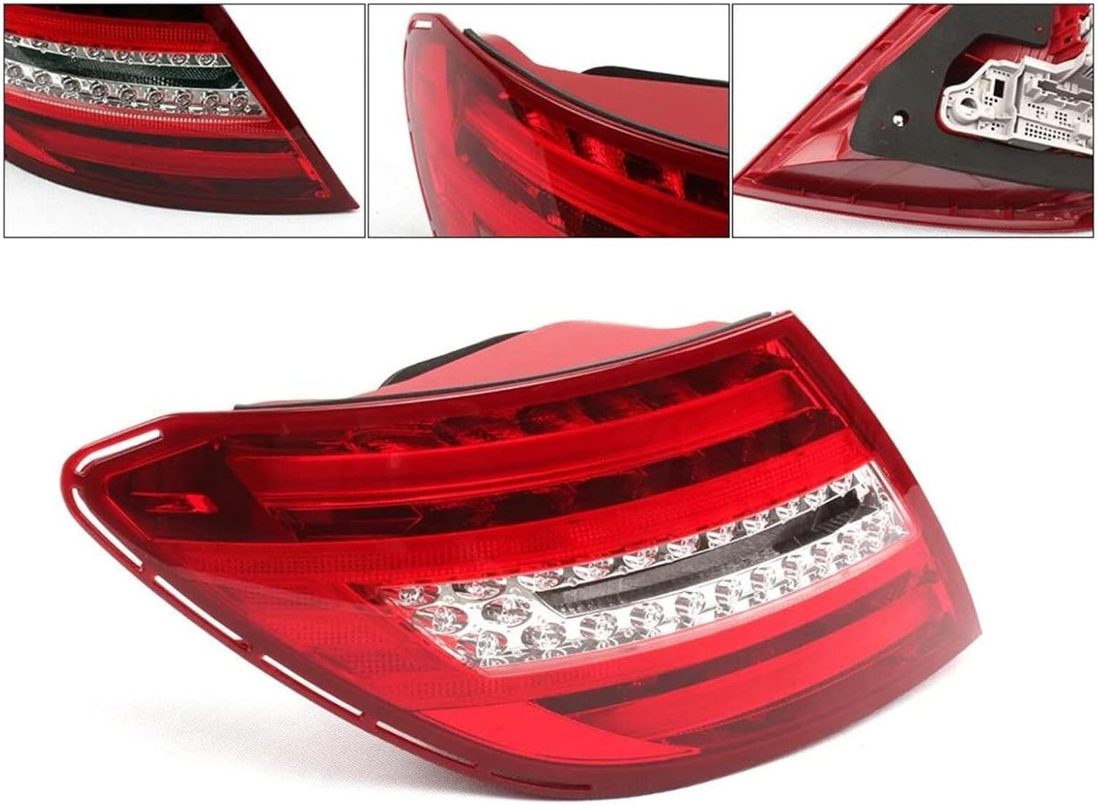 ya 10 9.16 zhengce Left Rear LED Brake Tail Light Red for Mercedes-Benz 2011-14 W204 C250 C300