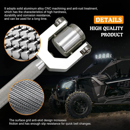 ya 4 8.10 X3 Belt Changing Tool Compatible with Can am Maverick X3 Max Turbo R RR 2017-22