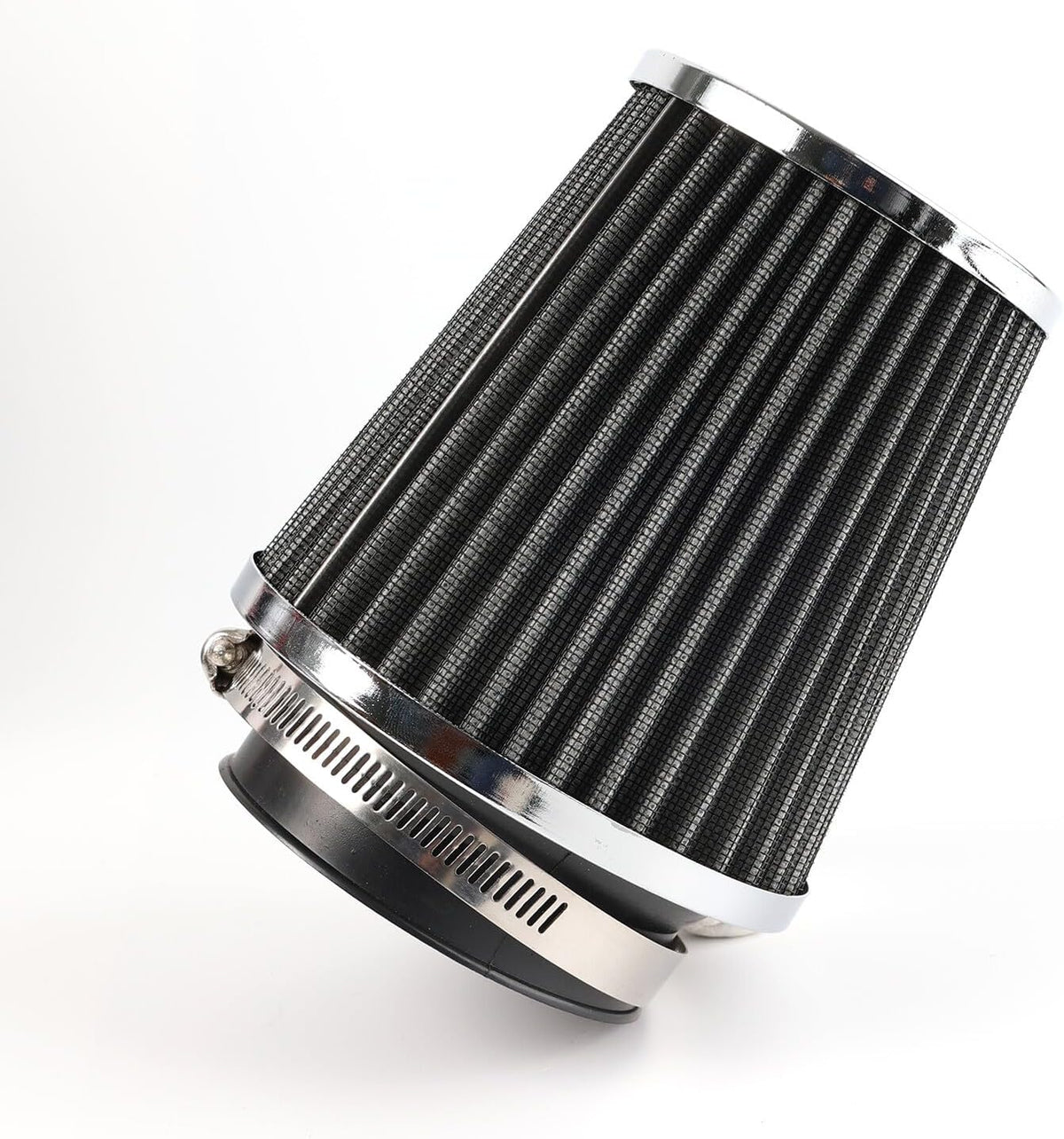 ya 23 10.7 baidi Silver 3 Universal Car Cold Air Intake Cone Pod Filter Tapered High Perfor for MAN ce