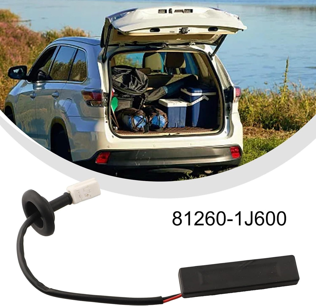 ya 4 8.10 81260-1J600 Trunk Switch Boot Release Tailgate Lock Switch Trunk for for Hyundai I20
