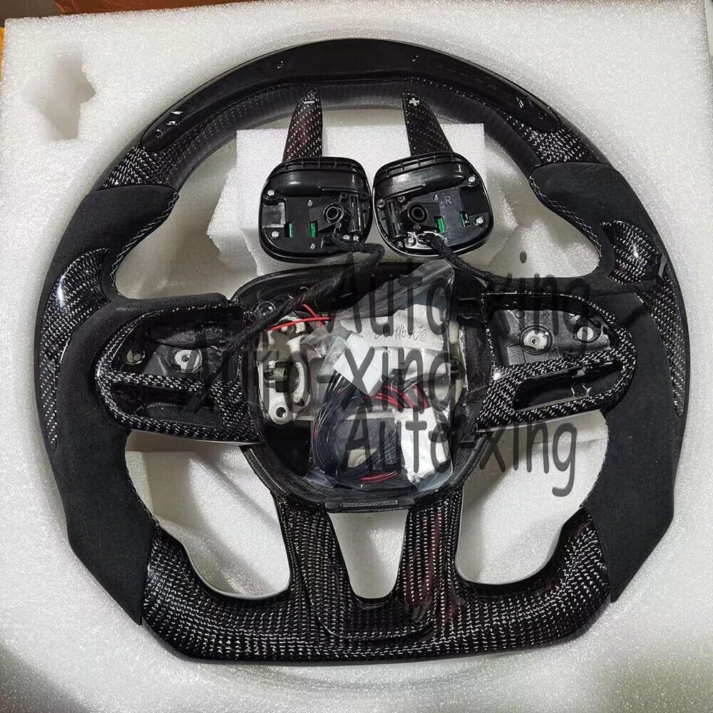 ya 28 10.13 zhengce Carbon Paddle shifters for Dodge for Charger for Challenger SRT R/T Steeri