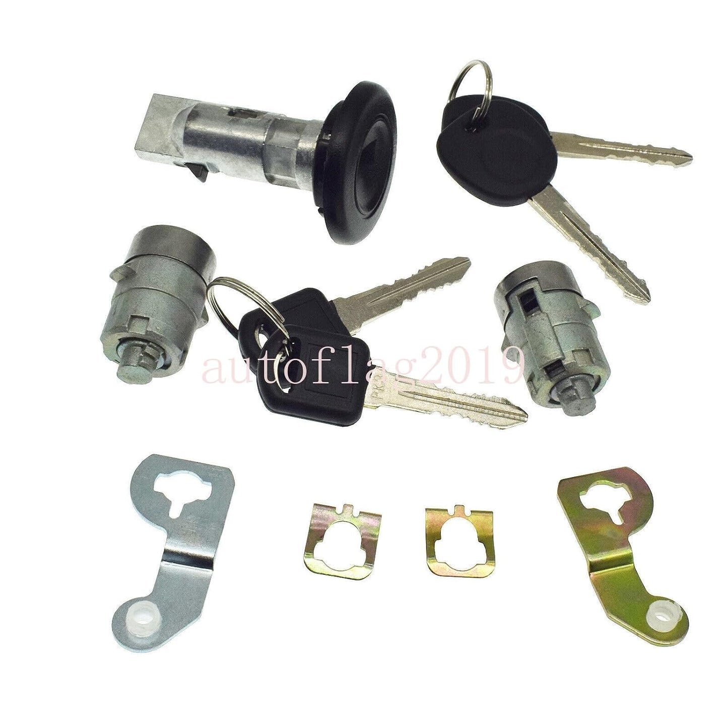 ya 6 8.24 baidi for Chevrolet Tahoe for GMC Sierra Hummer H2 Ignition Lock and Door Lock Cylinder with Key 