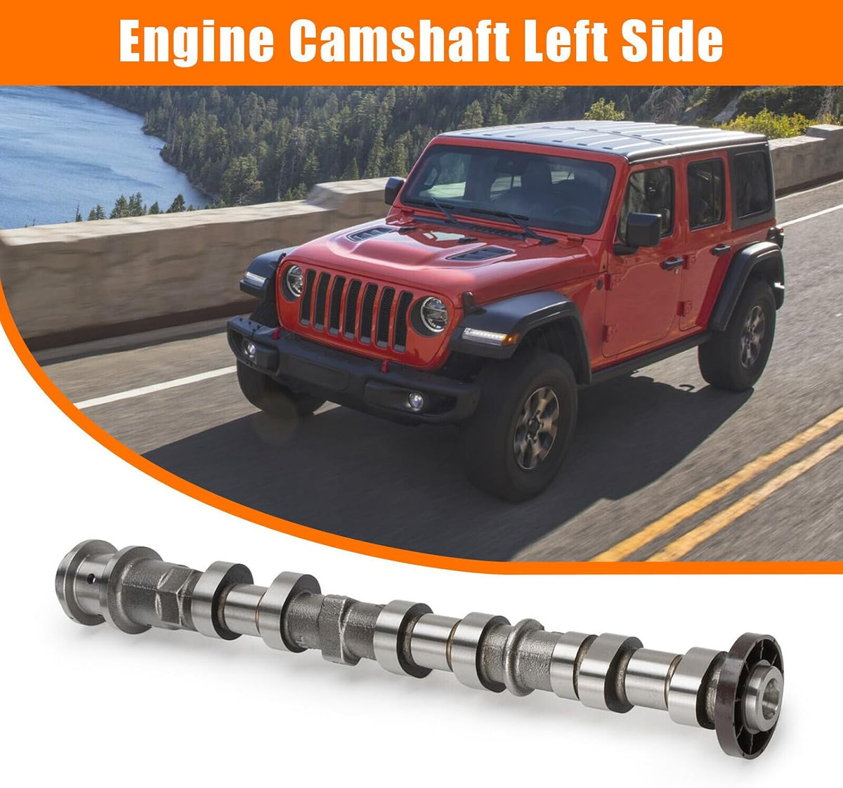 ya 12 10.8 baidi Left Side Camshaft for Chrysler for Dodge for Challenger for Jeep for Ram New 5184377AE