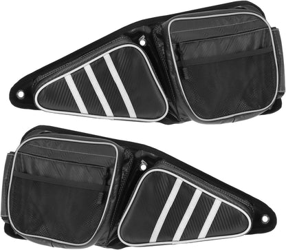 ya 28 10.13 zhengce UTV Front Side Storage Door Bags w/Knee Pad for Polaris RZR XP 1000 900 Tu
