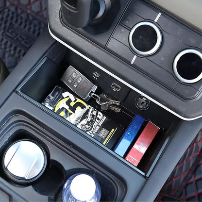 ya 5 8.10 Car Armrest Central Control Storage Box for Land Rover Defender 90 110 2020-2024