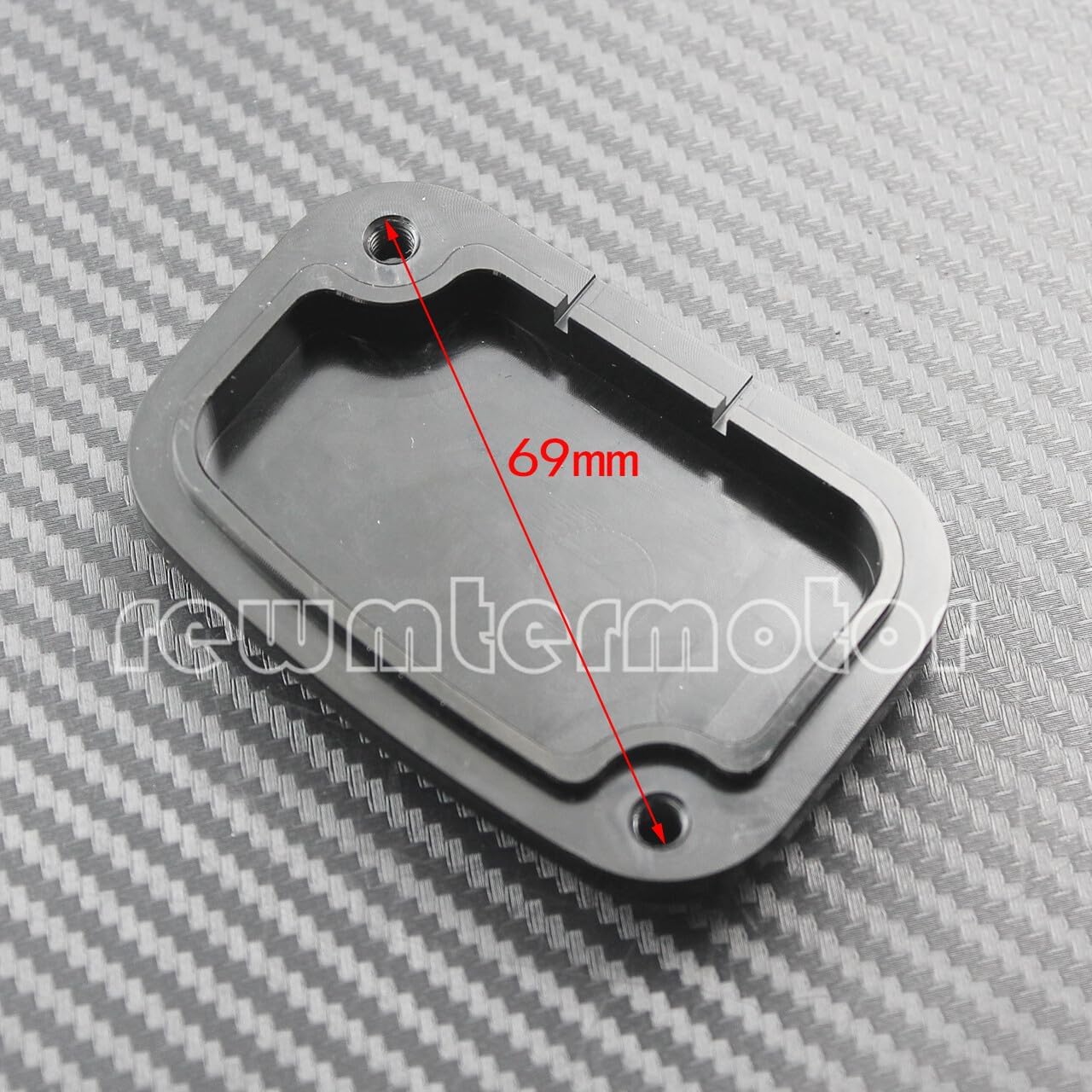 ya 6 8.24 baidi Left Black Brake Master Front Cylinder Cover Fit for Harley Touring CVO VRSCD