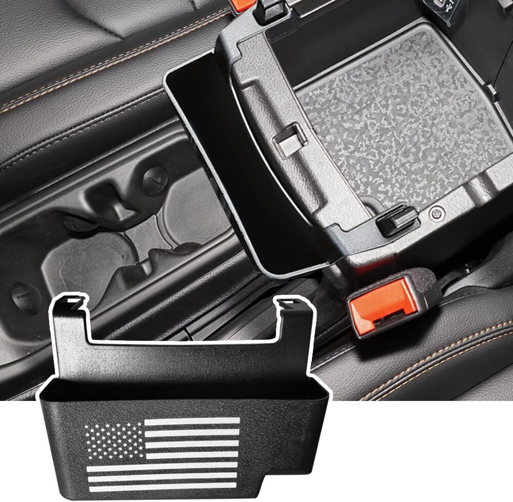 ya 5 8.10 For 2018-2024 for Jeep for Wrangler Center Console Armrest Storage Box Organizer - Black