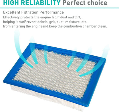 ya 23 10.7 baidi Air Filter for Polaris Ranger 570 900 1000 Crew, Ranger Crew XP 1000# 7081706