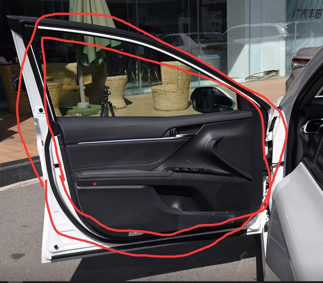 ya 10 9.16 baidi for Toyota for Camry 2018-2023 OE Front Left Door Weatherstrip Seal 67862-06180