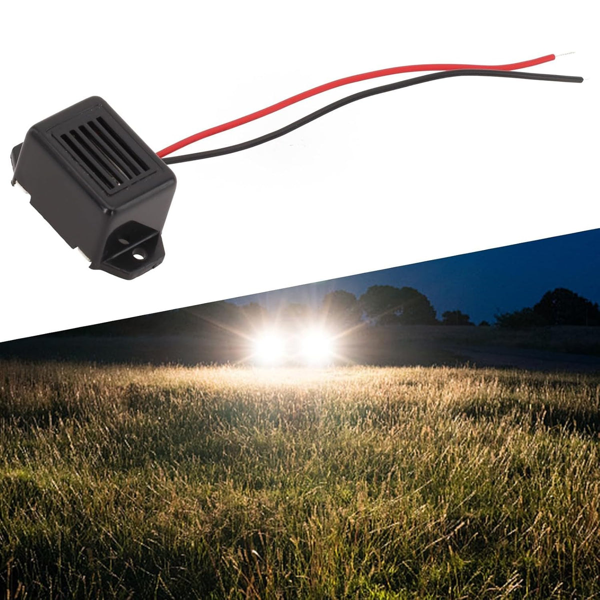 ya 23 10.7 baidi 1* - Car Lights Turn Off Warner Control Buzzer Buzzer Adapter Cable 12V
