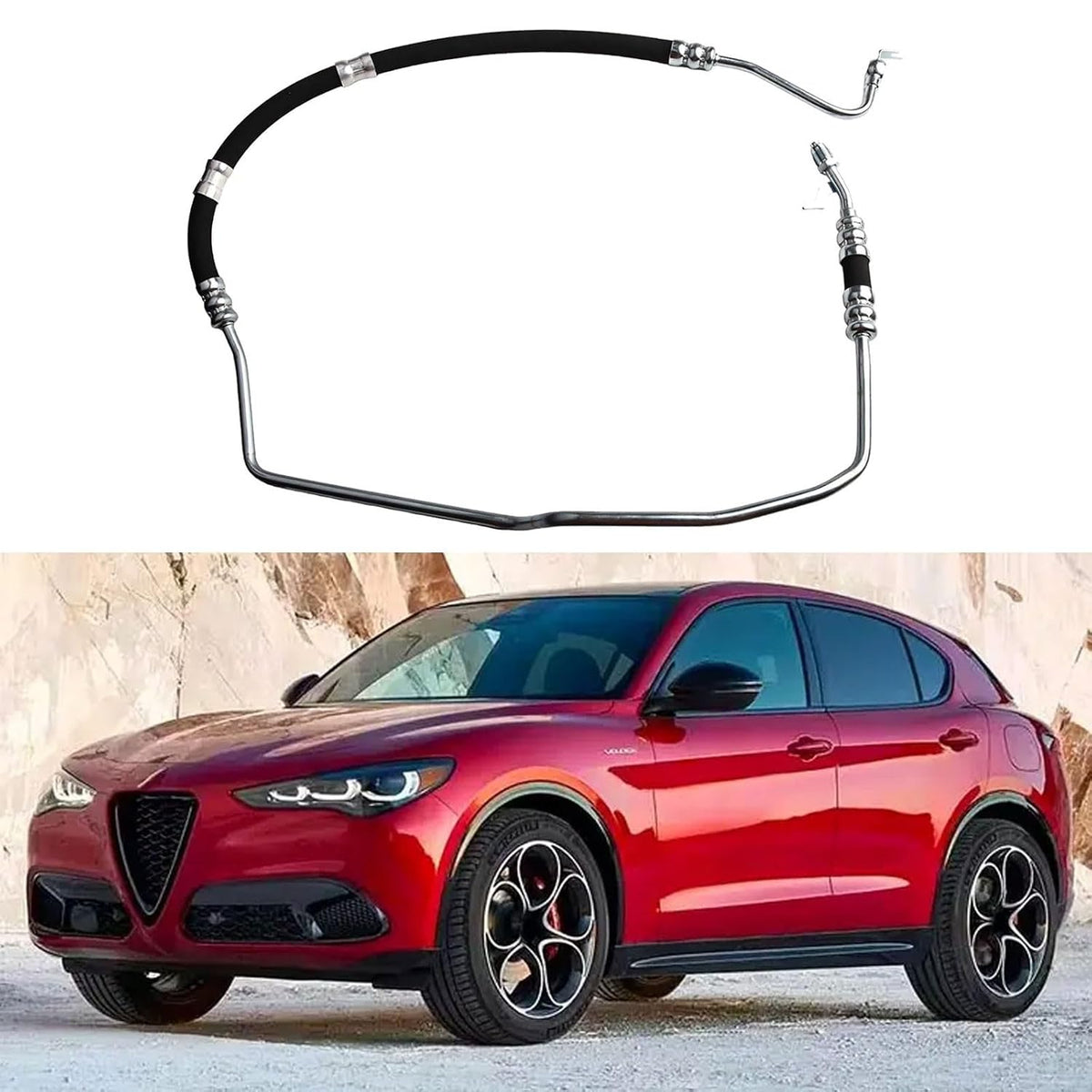 ya 23 10.7 baidi Sleek Design and Functionality LHD Power Steering Hose for for Alfa Romeos