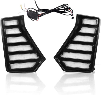 ya 3 8.24 baidi Suitable for Toyota Tacoma 2024-2025 Fog Light DRL LED Daytime Running Light 1 Set 