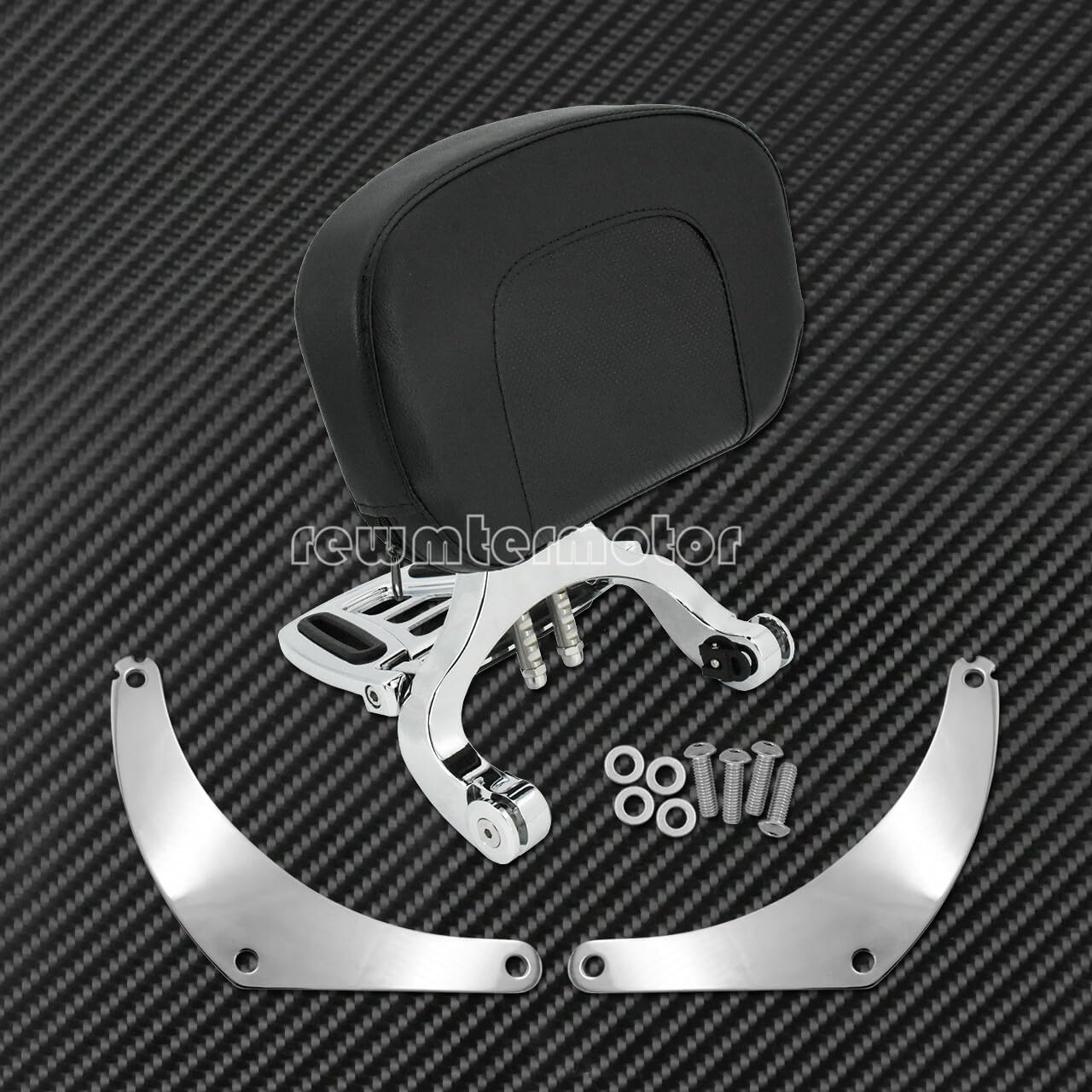 ya 6 8.24 baidi Multi-Purpose Driver & Passenger Backrest Fit for Harley Steet Bob 2018-2022