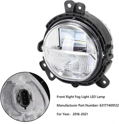 ya 14 9.20 zhengce Front Bumper Right Fog Light 63177409122 for Mini Countryman F60 2016-2021-1
