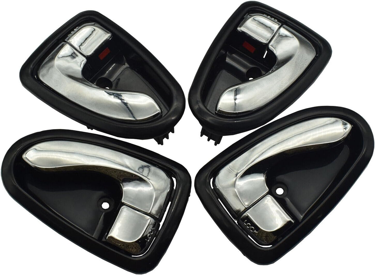 ya 4 8.8.2 Suitable for Modern Accent Interior Door Handle Front and Rear Left 4 Piece Set 