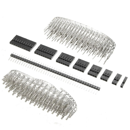 ya 16 10.20 baidi 1450Pcs 2.54mm Dupont Jumper Connector Shell with Term l (Male/Female) Kits