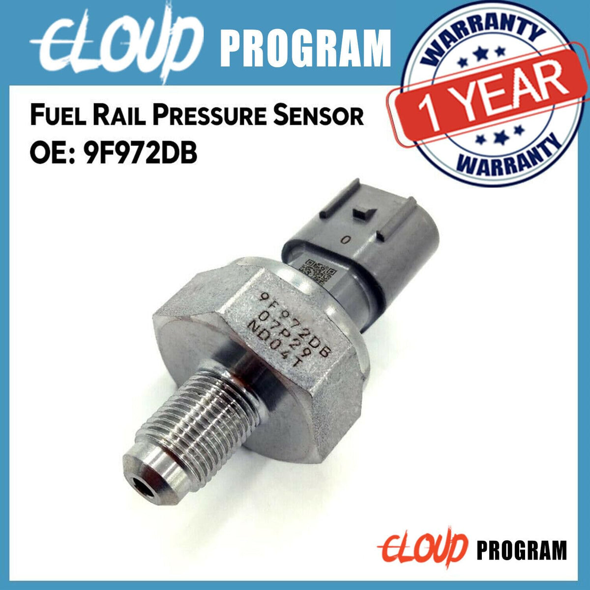 ya 4 8.8 Fuel Rail Pressure Sensor 9F972DB for 11-2017 for Ford Expedition for Lincoln Navigator