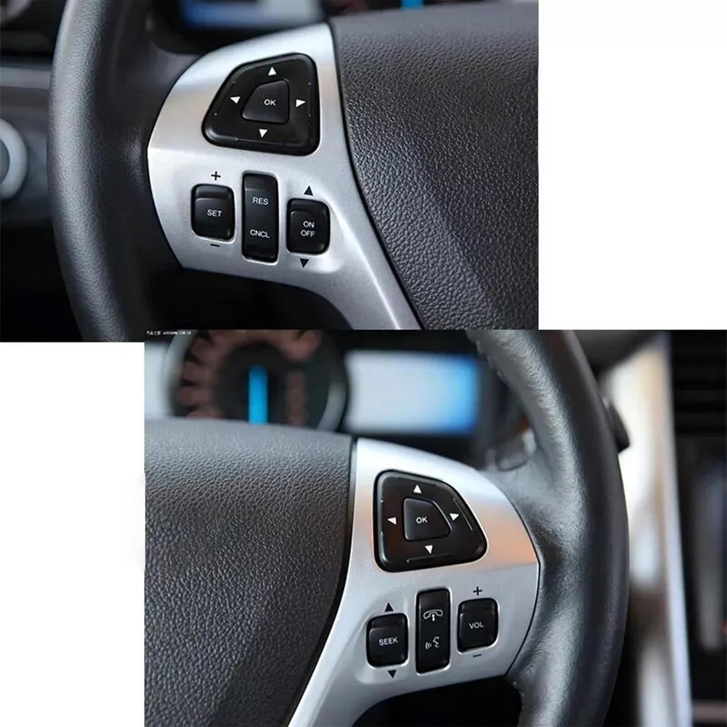 ya 4 8.24 baidi Steering wheel control switch multi-function button for Ford Edge Explorer 12-18
