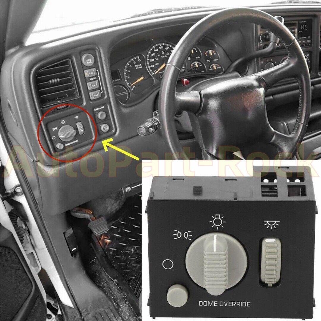 ya 5 8.10 1999-2002 for Chevrolet for Silverado Suburban Tahoe for Sierra Headlight Switch Blue LED