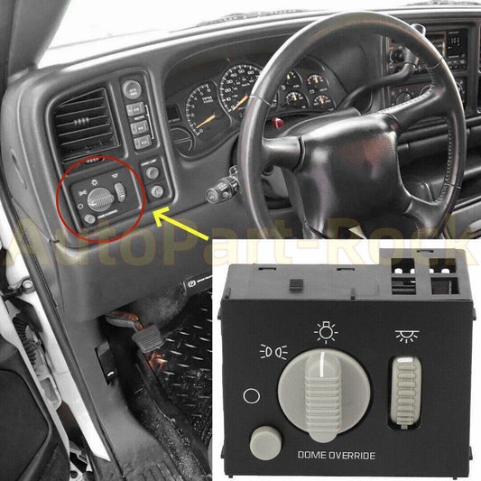 ya 12 10.8 zhengce 1999-2002 for Chevrolet for Silverado Suburban Tahoe for Sierra Headlight Switch Blue LED