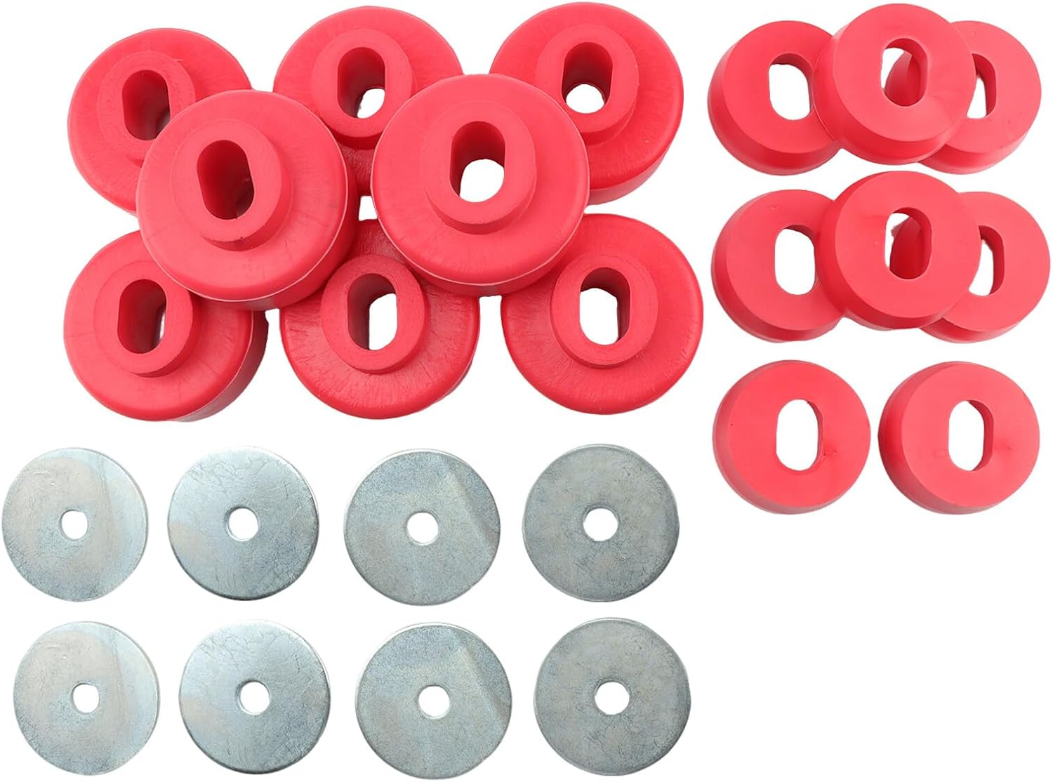 ya 2 8.15 For 1999-2014 for Chevy for Silverado & for Sierra 2WD/4WD Body Cab Mount Bushing Kit 7-141