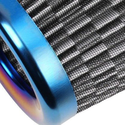 ya 13 9.15 baidi 3 76mm High Flow Inlet Cold Air Intake Cone Replacement Dry Air Filter Carbon