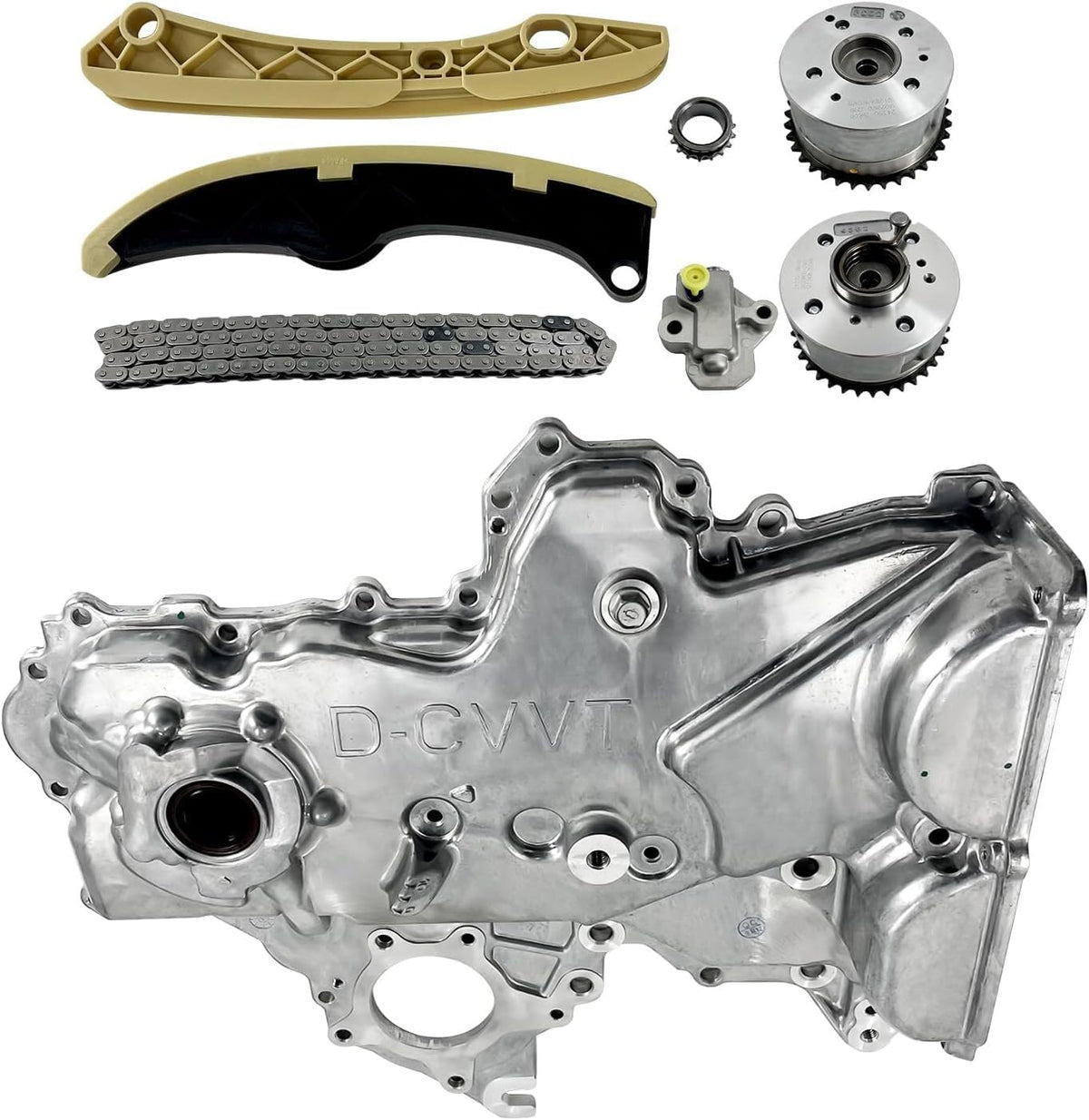 ya 10 9.16 baidi Timing Chain Kit+VVT Gear+Oil Pump Cover For 12-21 for Hyundai for Veloster for Elantra for Kia