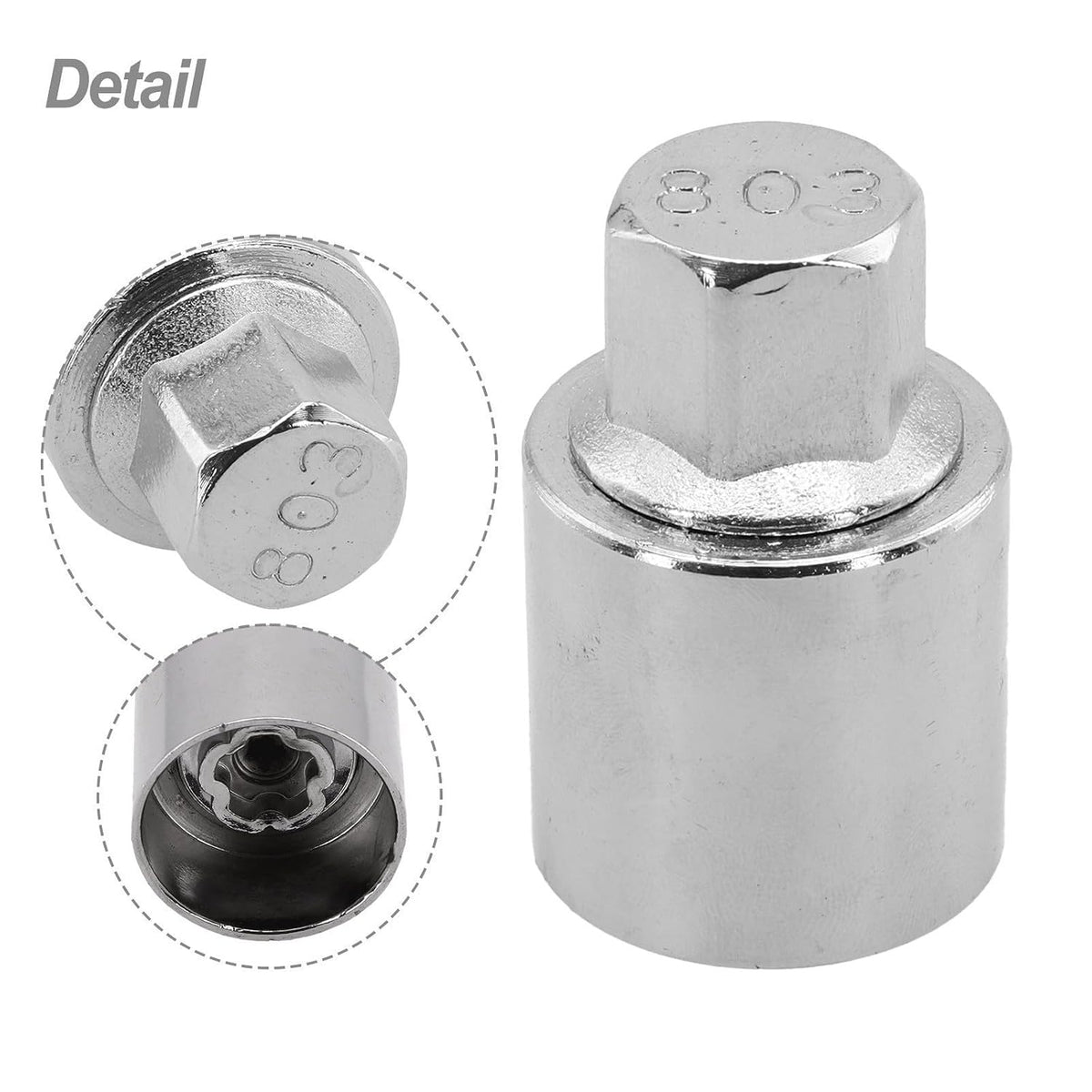 ya 13 9.15 baidi Direct Replacement Wheel Bolt Lock Nut Key for for Jeep for for Wrangler for Cherokee