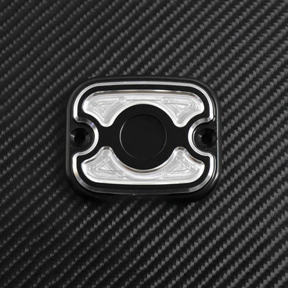 ya 28 10.13 zhengce Chrome Front Master Cylinder Cover Fit for Harley Dyna 06-17 Softail 06 to