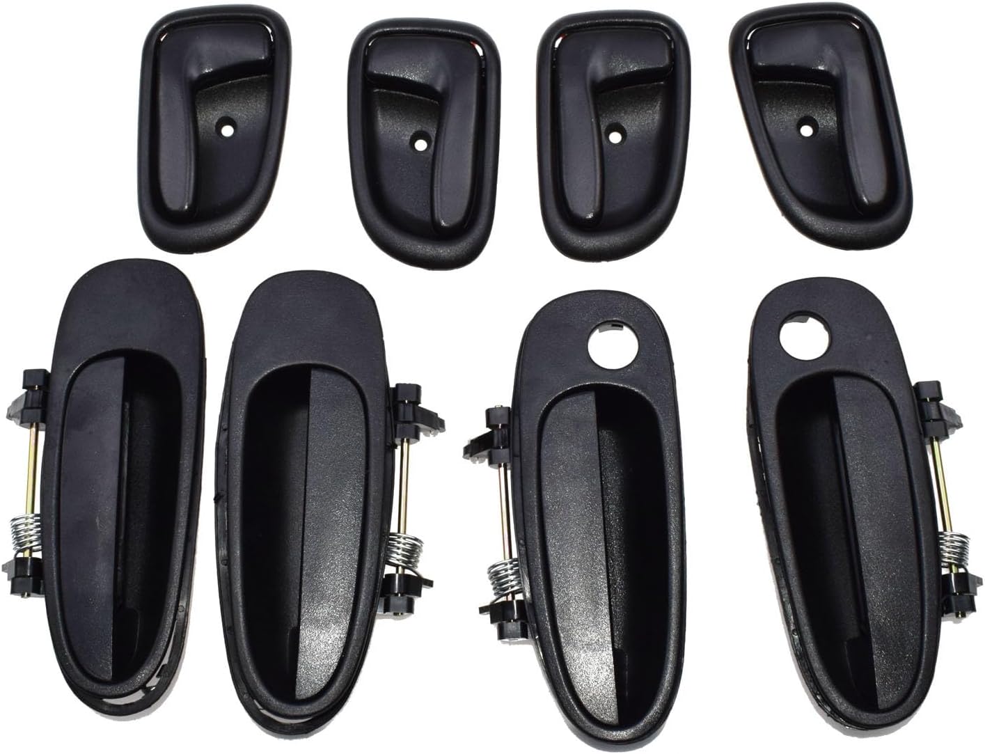 ya 2 8.15 Door Handle Black Outside Black Inside Kit Set 8 for Toyota for Corolla 6920512130