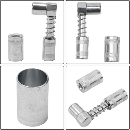ya 14 9.20 baidi 90 De Grease Nozzle Adapter 3 Jaw Coupler Grease Fitting Tool with Sleeve-1