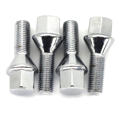 ya 10 9.16 baidi 4X M12x1.5mm Alloy Wheel Nut Bolts Lug Stud for BMW 3 Series E21 E30 E36 E46 E90