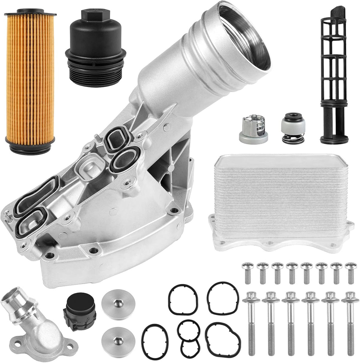 ya 12 10.8 baidi Aluminum oil filter assembly Engine Oil Cooler Housing for B58 3.0L Turbocharged