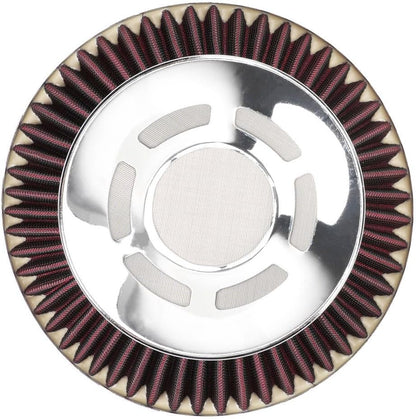 ya 13 9.15 baidi 3 76mm Mushroom Head High Flow Dry Air Filter Cold Air Intake Red Air Filter