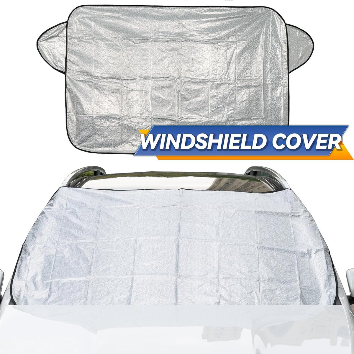 ya 4 8.8.2 Foldable Car Windshield Frost Cover Ice Snow Shield Front Windscreen Protector