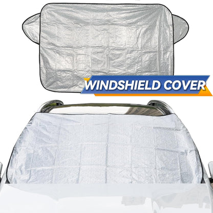 ya 4 8.8.2 Foldable Car Windshield Frost Cover Ice Snow Shield Front Windscreen Protector