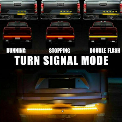 ya 4 8.24 baidi 60 528-LED Truck Strip Tailgate Turn Signal Brake Double Flash Tail Light Bar